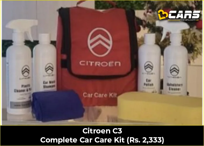 Citroen C3 Complete Car Care Kit (Rs. 2,333)