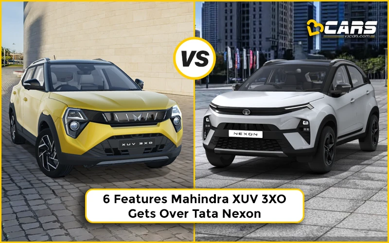 2024 Mahindra XUV 3XO Features Over Tata Nexon