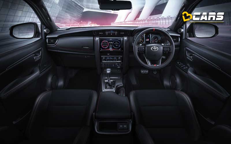 Toyota fortuner gr sport spied india launch