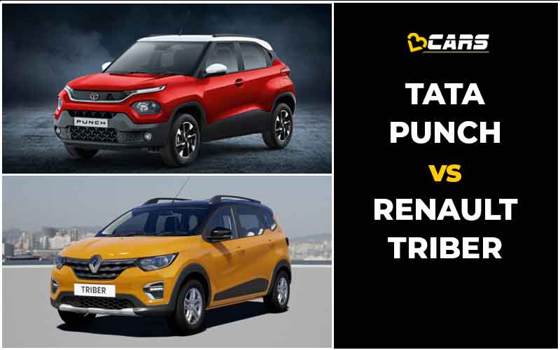Tata Punch Vs Renault Triber