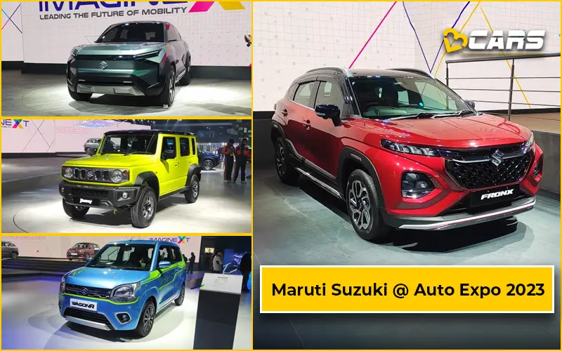 All Maruti Suzuki Cars Showcased At Auto Expo 2023