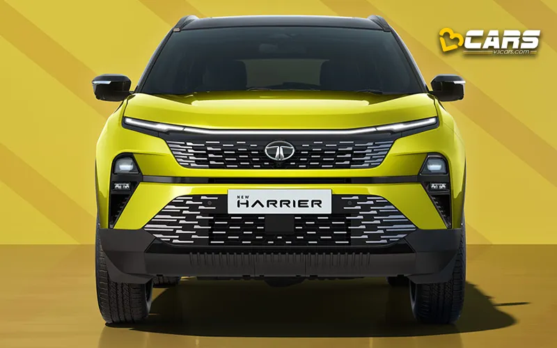 Tata harrier facelift revealed specs and features