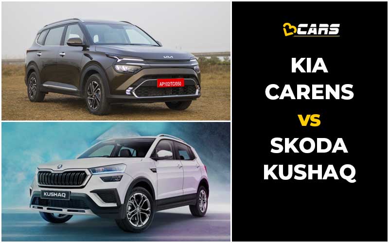 Kia Carens Vs Skoda Kushaq
