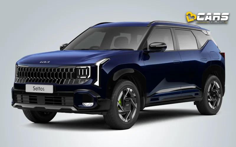 2026 Kia Seltos Blue Colour