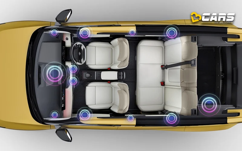 Tata Sierra 12-Speaker JBL Black Sound System