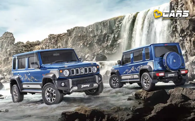 Maruti suzuki jimny accessory packs prices details