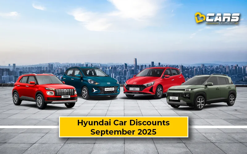 September 2025 — Hyundai Verna, i20, Nios, Venue Aura Discount Offers