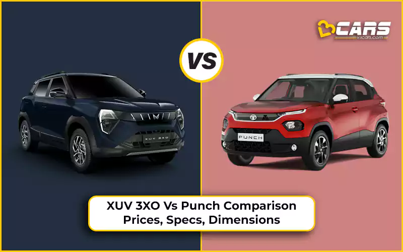 XUV 3XO Vs Punch