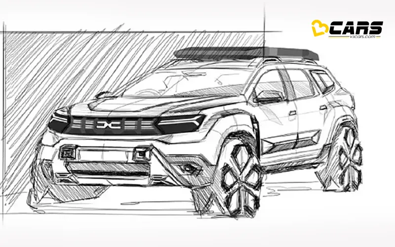 New renault duster design sketches revealed ahead of november 29 debut