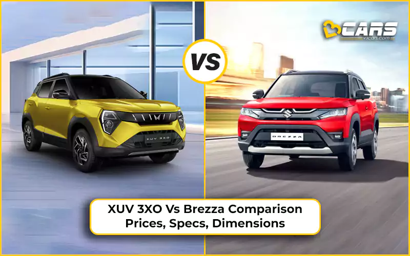 XUV 3XO Vs Brezza