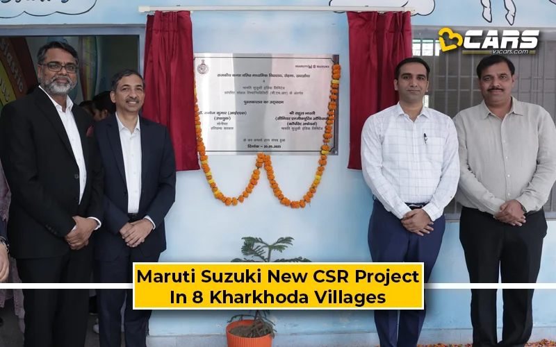 Maruti Suzuki Start CSR Project Near Kharkhoda Facility