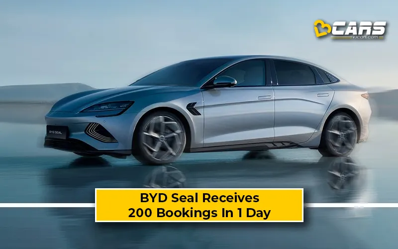 BYD Seal Receives 200 Bookings