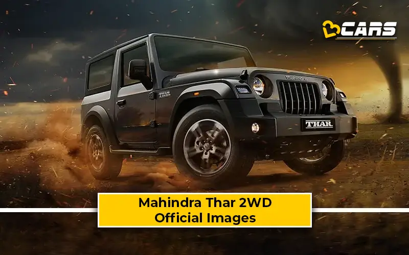 Mahindra Thar 2WD More Details Emerge — Official Pictures