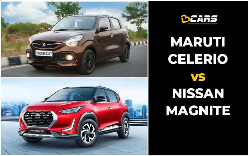 Maruti Suzuki Celerio Vs Nissan Magnite