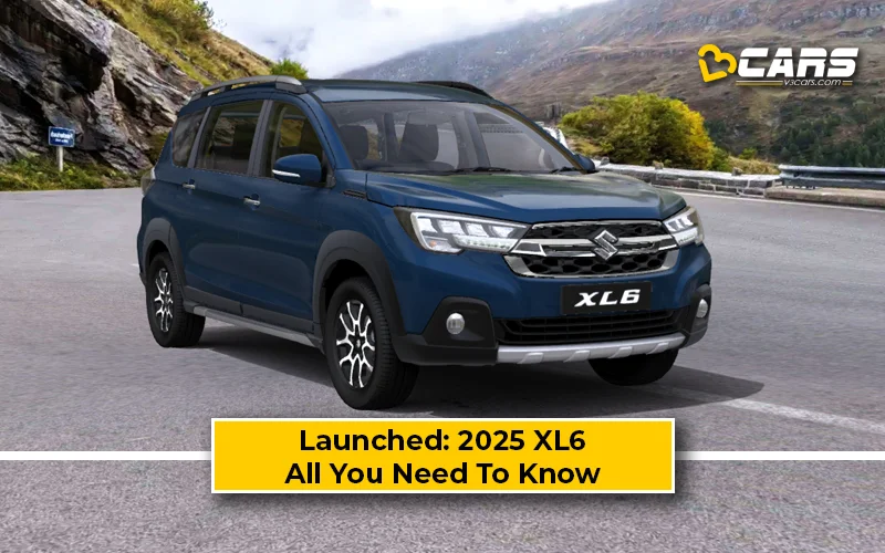 2025 Maruti XL6 Launched With 6 Airbags As Standard