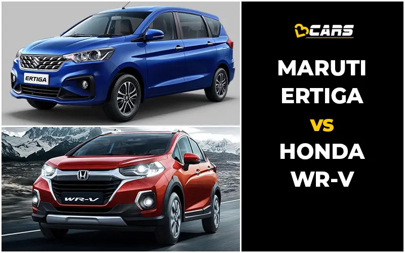 Maruti Ertiga vs Honda WR-V