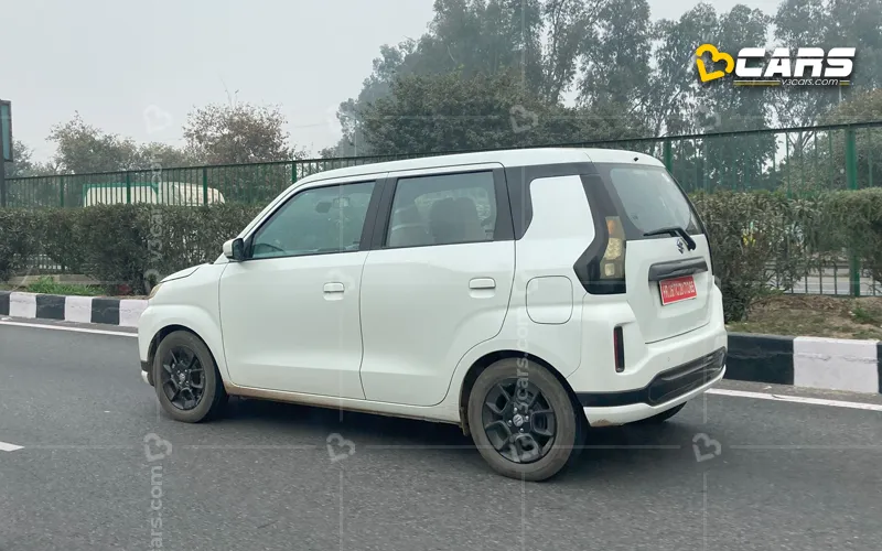 Maruti suzuki wagon r facelift spotted yet again