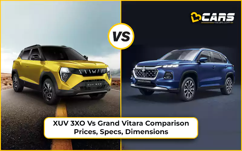 XUV 3XO Vs Grand Vitara