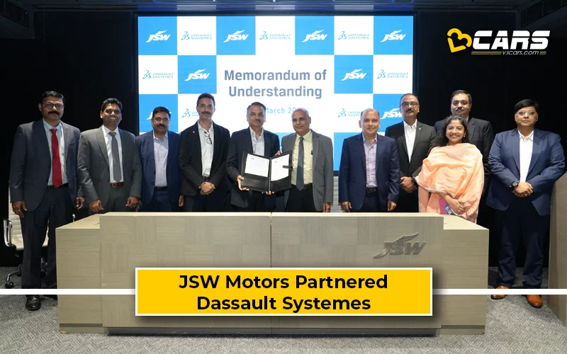 JSW Motors And Dassault Systemes Form Partnership