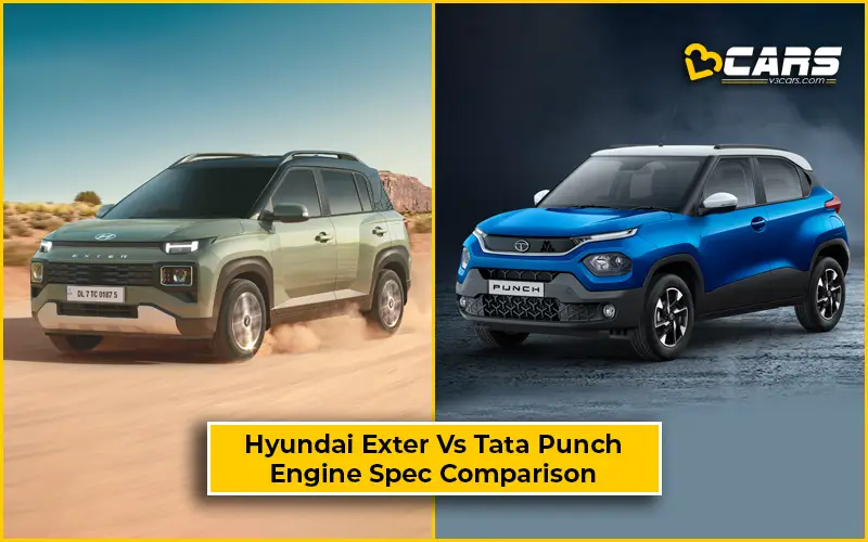 Hyundai Exter Vs Tata Punch