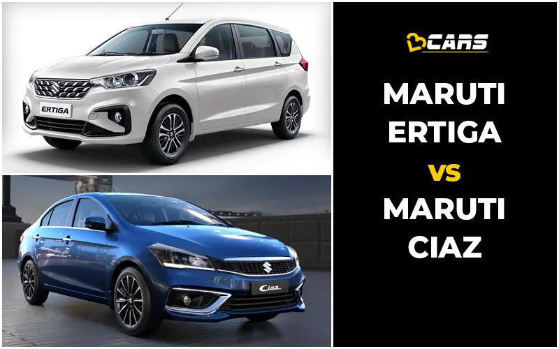 Ertiga vs Ciaz