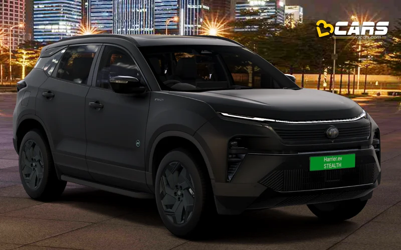 Tata harrier ev stealth prices announced bookings to open tomorrow