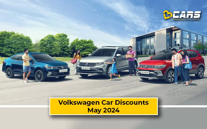 May 2024 — Volkswagen Virtus, Taigun, Tiguan Discount Offers
