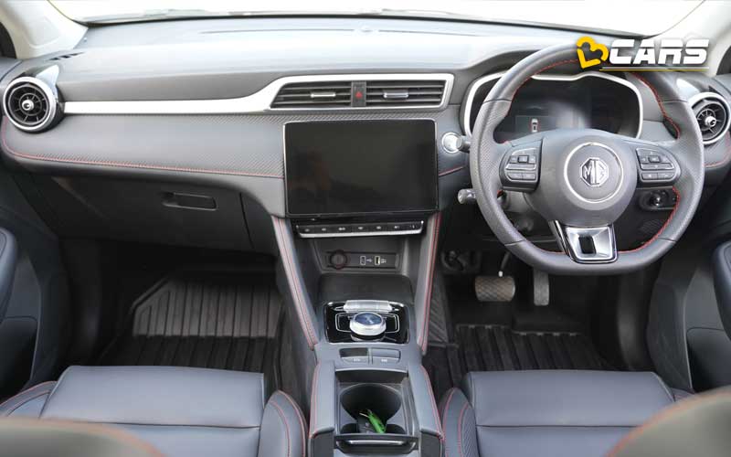 2022 mg zs ev detailed interior review features