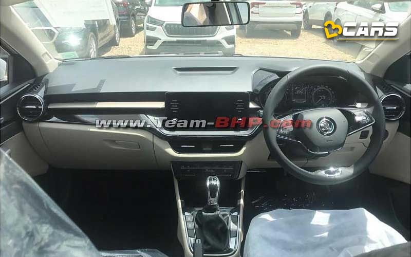Skoda new 8 inch touchscreen infotainment