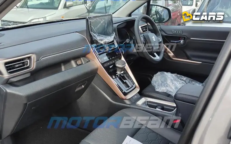 Maruti suzuki invicto interior spied
