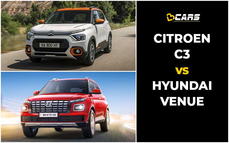 Citroen C3 vs Hyundai Venue