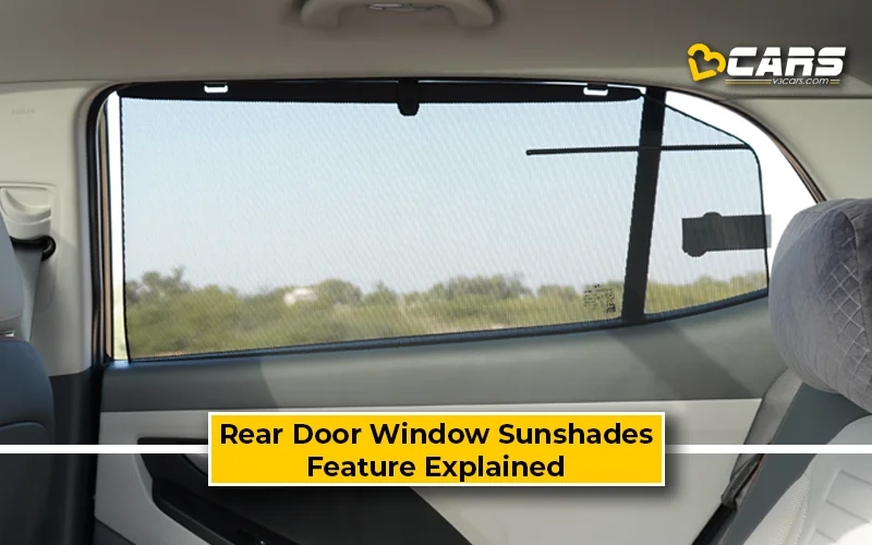 Rear Door Window Sunshades