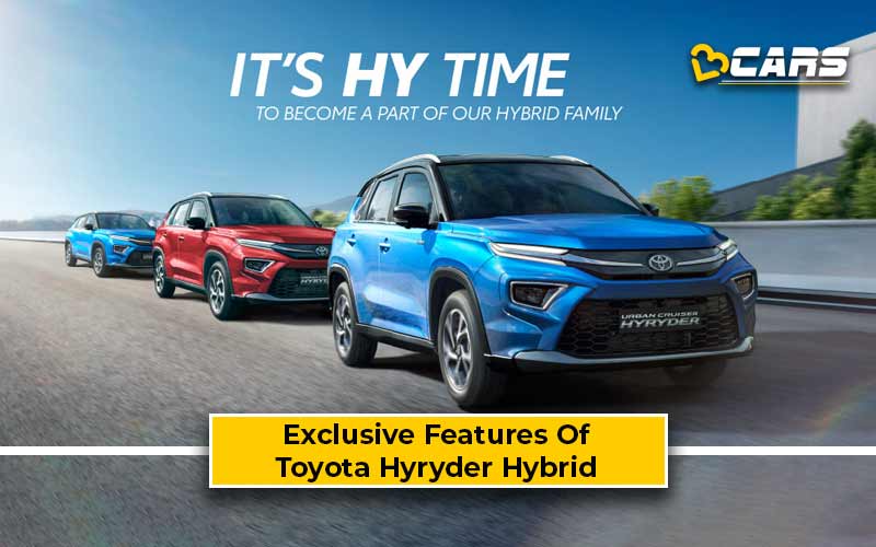 Toyota Hyryder Hybrid Gets You These Features Over Mild Hybrid Variants