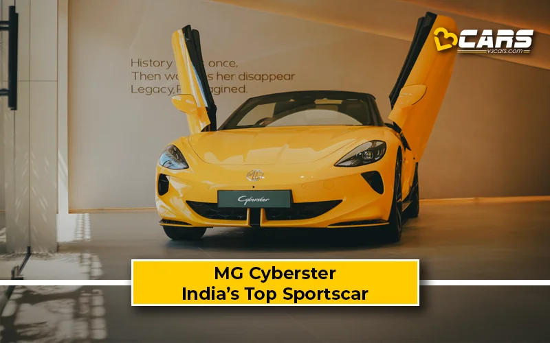 MG Cyberster Become India’s Most Sought-After Sportscar