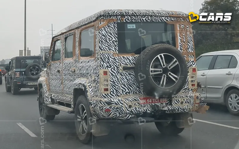 Force gurkha 5 door spotted launch soon