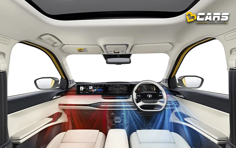 Tata Sierra Dual-Zone Automatic Climate Control