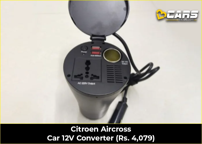 Citroen Aircross Car 12V Converter (Rs. 4,079)