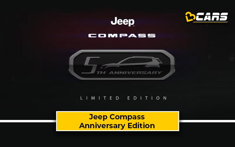 Jeep Compass 5-Year Anniversary Edition Teased — Launch Soon