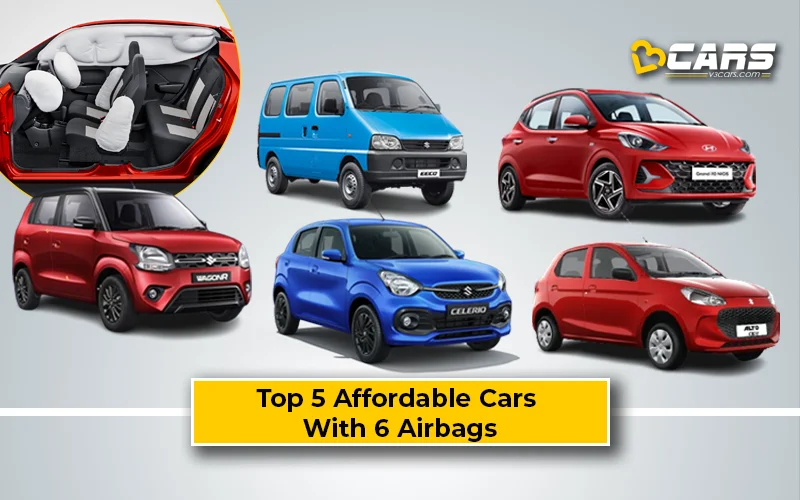Top 5 Affordable Cars With 6 Airbags
