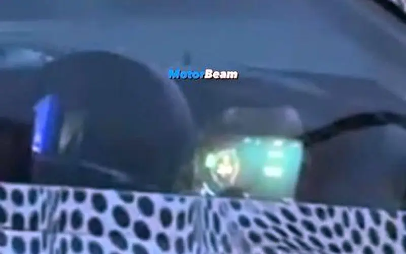 New gen tata nexon full colour lcd cluster spotted