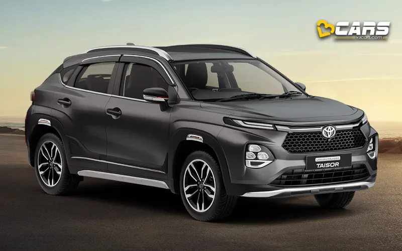 Toyota urban cruiser taisor all exterior colour options variant wise