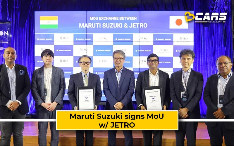 Maruti Suzuki & JETRO Partner To Support Startup