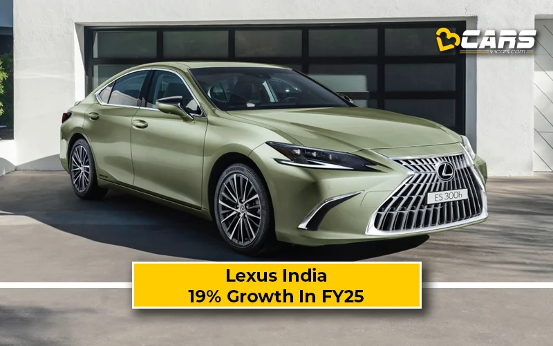 Lexus India Record 19% Growth In FY2024-25