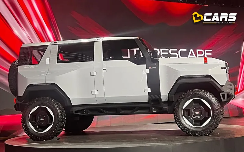 Mahindra thar e electric suv unveiled in south africa