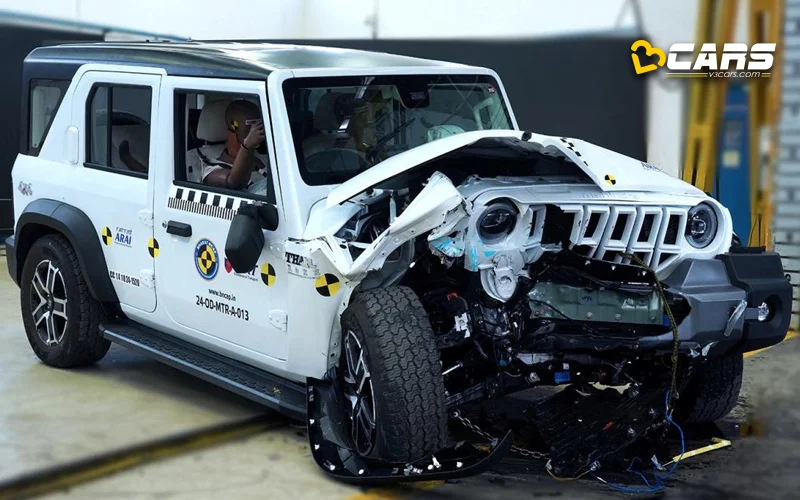 Mahindra thar roxx 5 star bncap