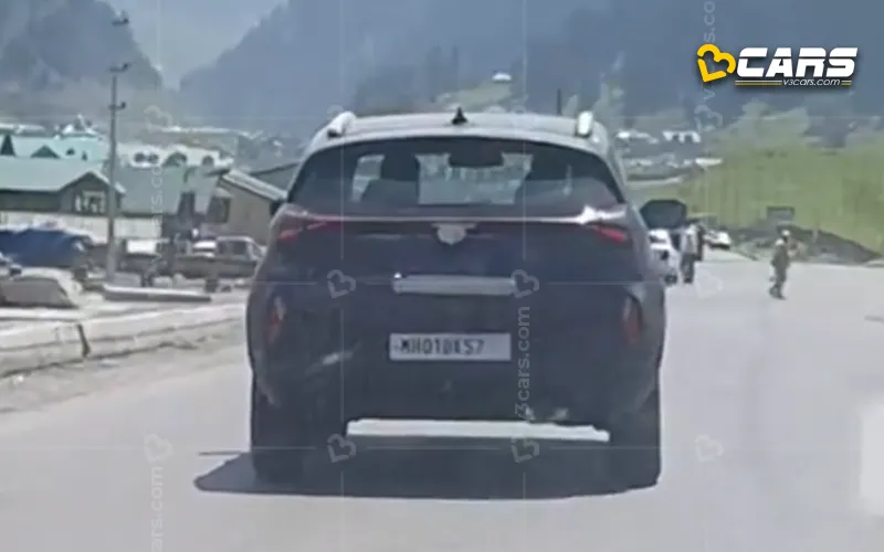 2023 tata nexon spotted undisguised ahead of launch