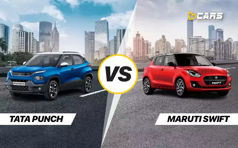 Tata Punch Vs Maruti Suzuki Swift