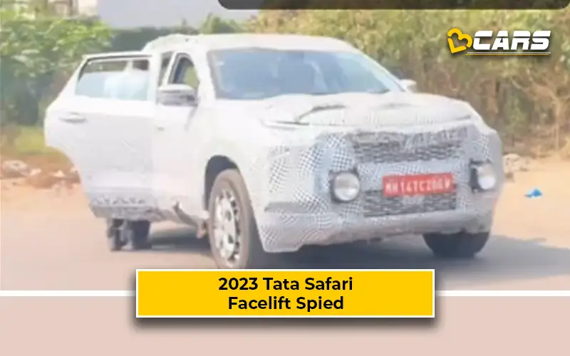 2023 Tata Safari Facelift