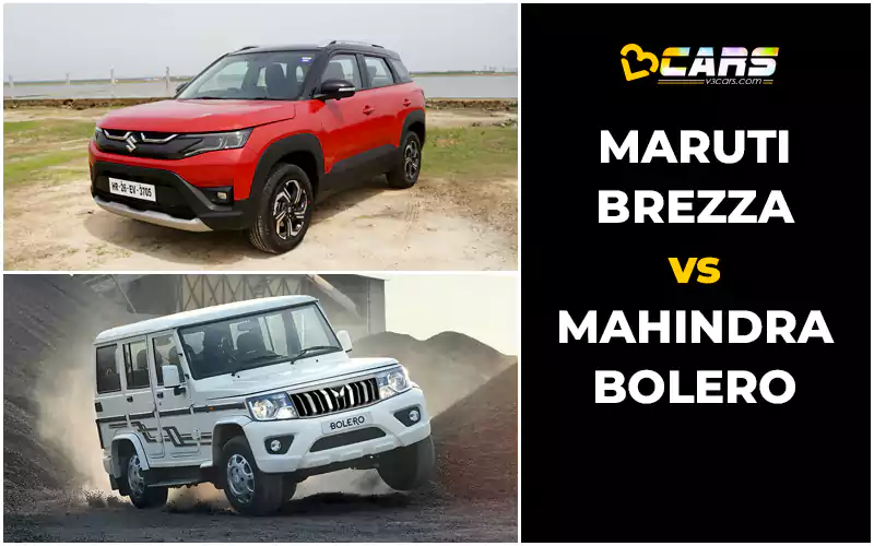 Maruti Arena Brezza v Mahindra Bolero