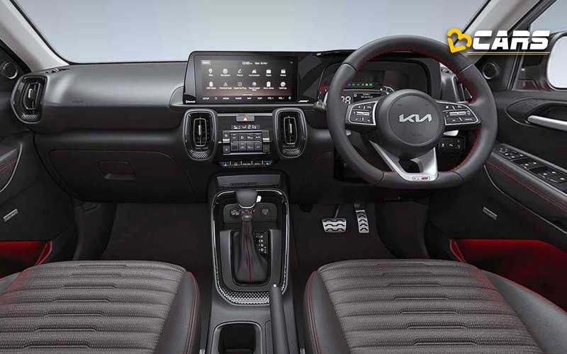 kia sonet top model gtx plus features engine specs dimensions cost